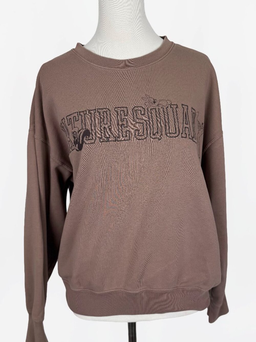 Uniqlo Disney Dearest Friends Nature Squad Sweatshirt Brown Womens Size S Small
